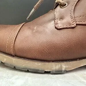 London Fog | Shoes | Mens Brown London Fog Leather Boots 5  display picture 2